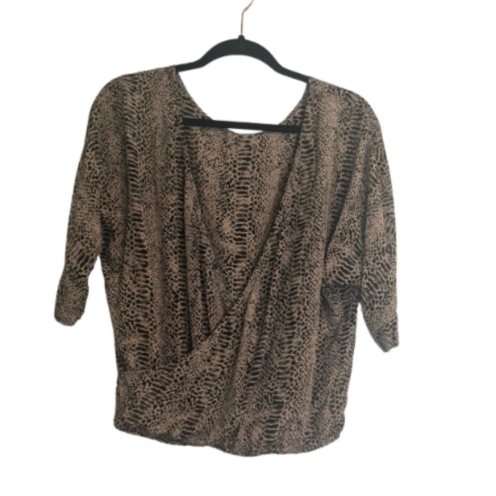 Wrap top with elastic bottom